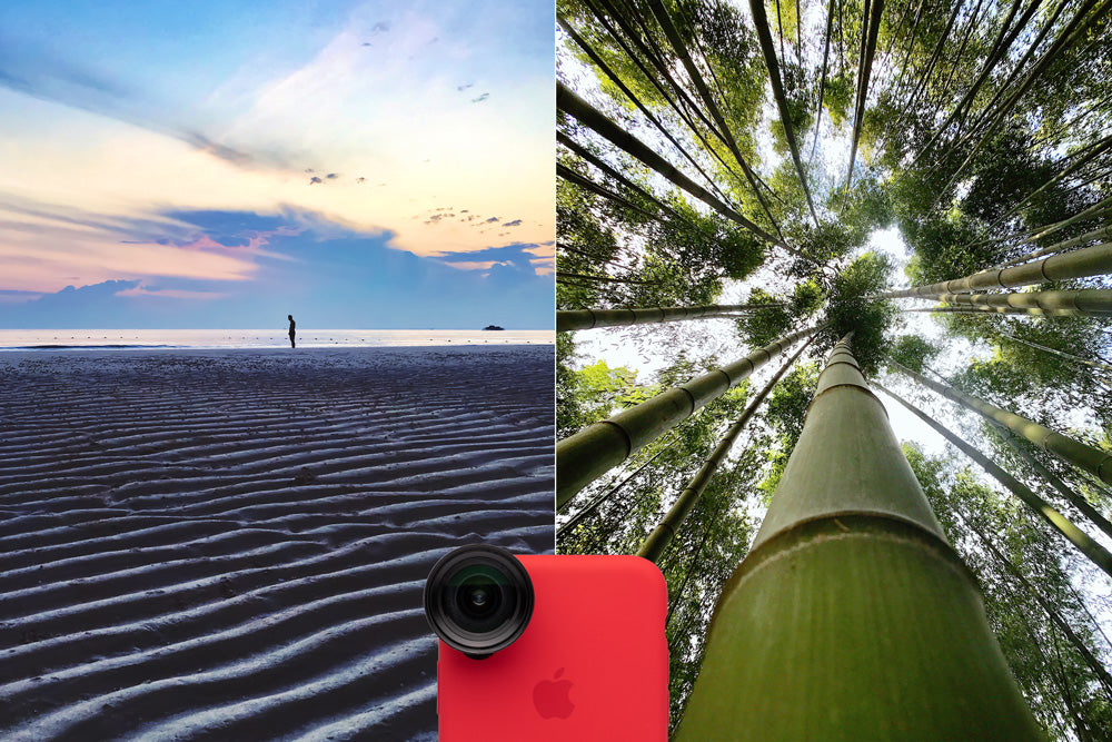 iPhone用 超広角レンズの活用法 - Wide Lens