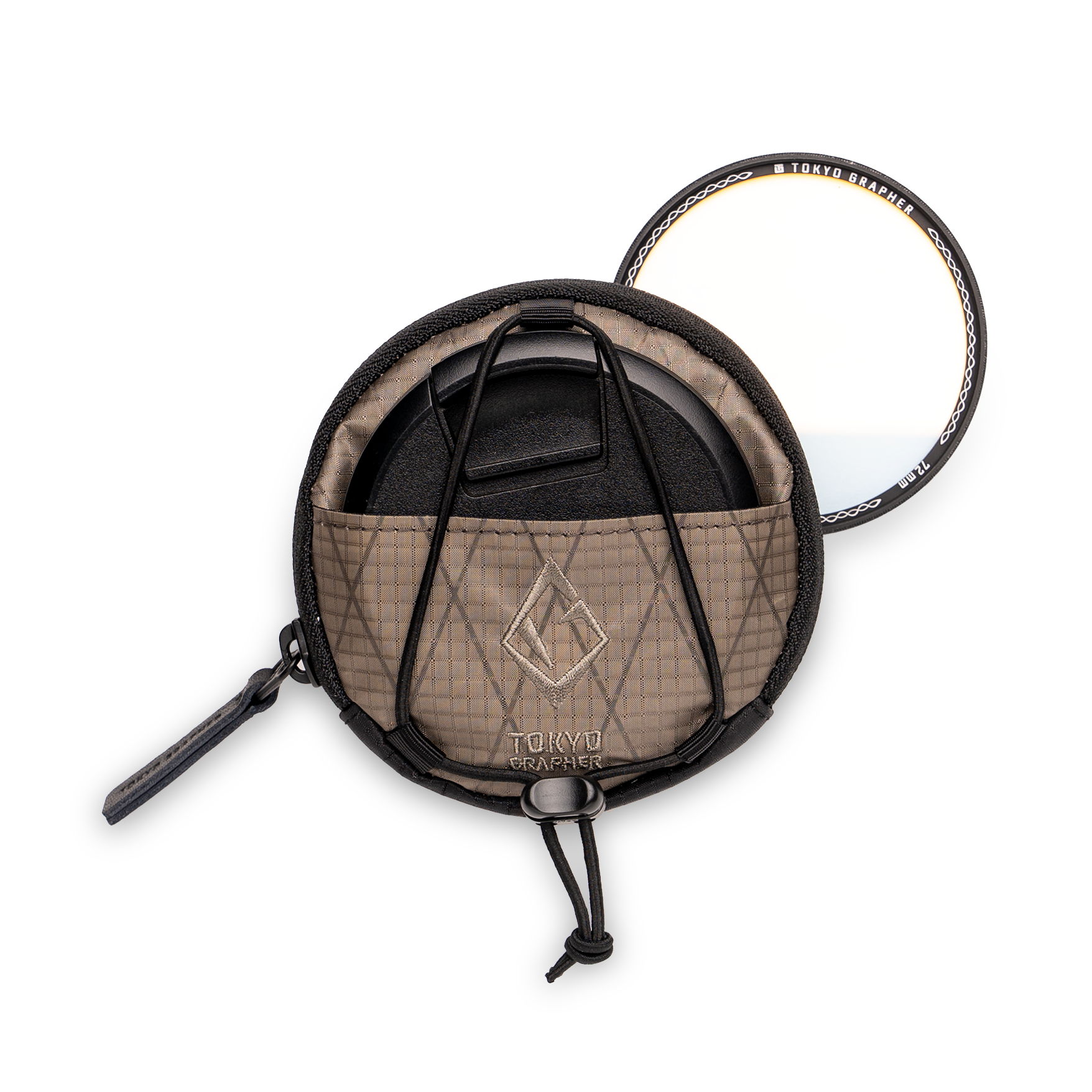 Circle Pouch（Khaki）